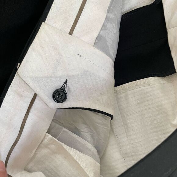 Hugo Boss Black Suit 3 Button Pleated Cuffed 42L - Picture 6 of 11